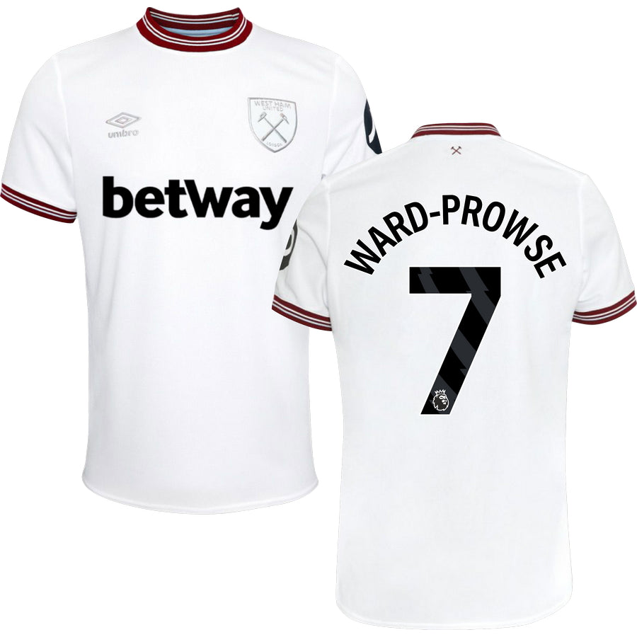 West Ham United FC Away Stadium Jersey 2023/24 Men`s