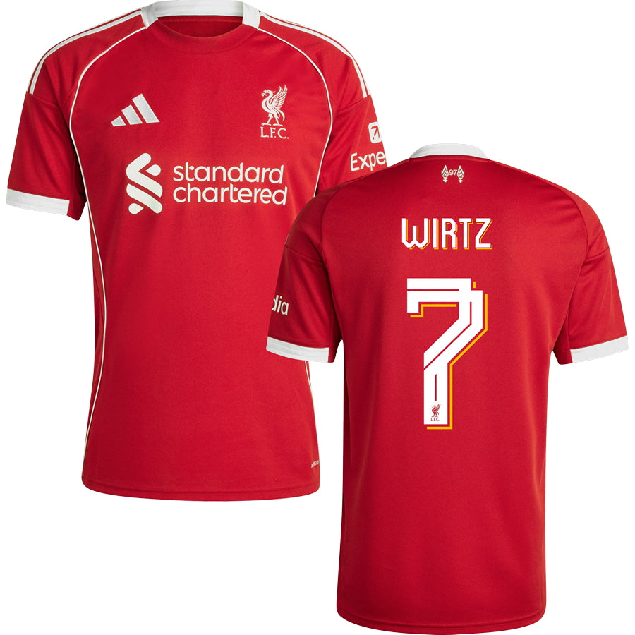 Liverpool Home Jersey 2025/26 Adults