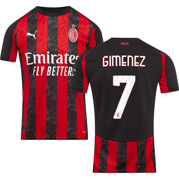 Milan AC Home Jersey 2025/26 Adults