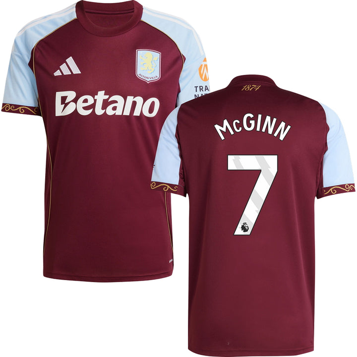 Aston Villa FC Home Jersey 2025/26 Adults-Footzilla