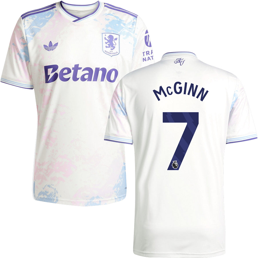 Aston Villa FC Third Jersey 2025/26 Adults-Footzilla
