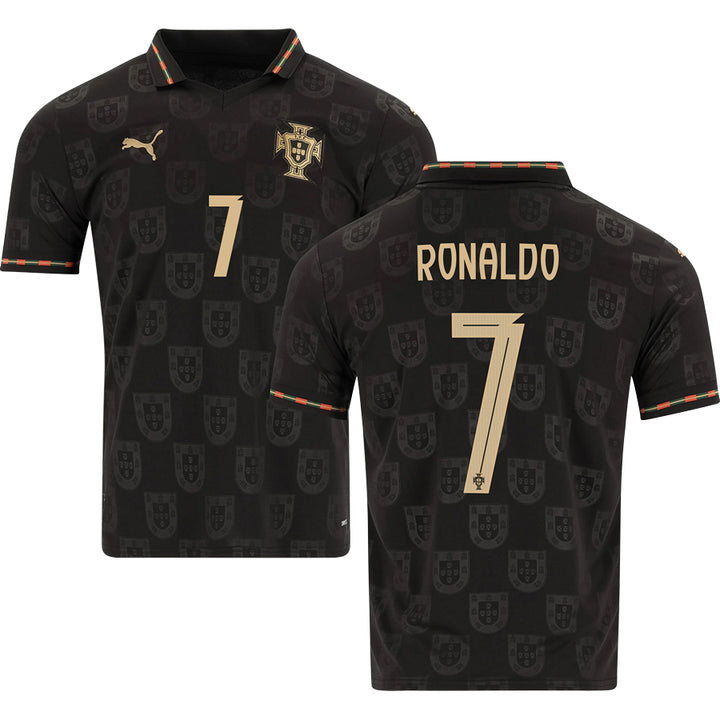 Portugal Black Panther World Cup 2026 Away Replica Jersey Adults