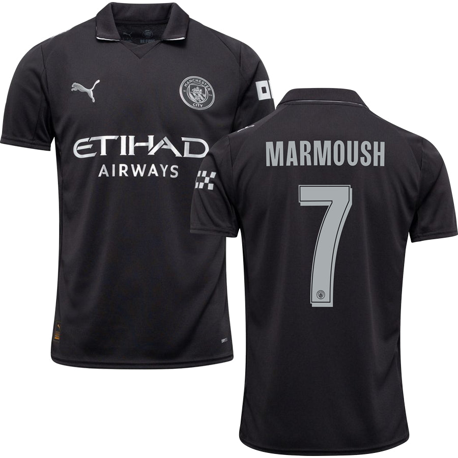 Manchester City Away Jersey Stadium 2025/26 Adults-Footzilla
