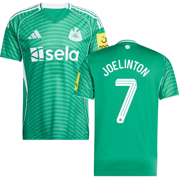 Newcastle United FC #7 JOELINTON Away Jersey 2025/26 Adults
