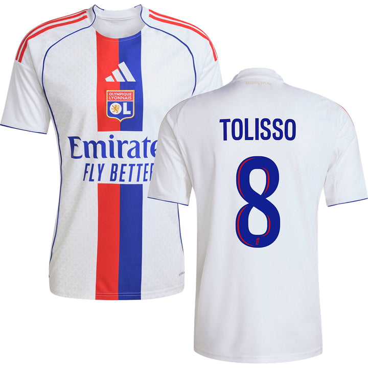 Olympique Lyon Home Replica Jersey 25/26 Adults