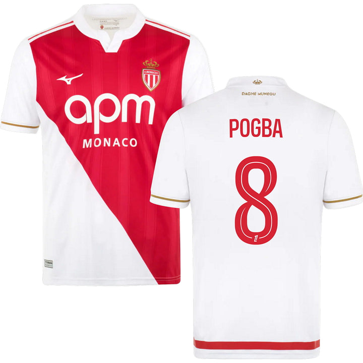 Monaco AS Home Jersey 25/26 Adults