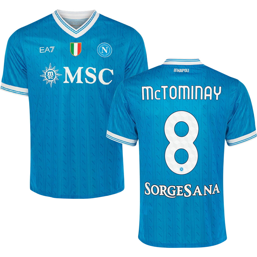 Napoli SSC Home Jersey 25/26 Adults