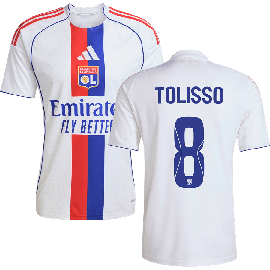 Olympique Lyon Home Replica Jersey 25/26 Adults