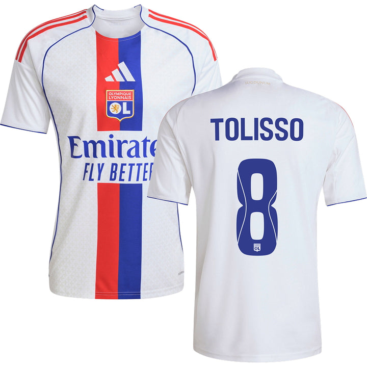 Olympique Lyon Home Replica Jersey 25/26 Adults