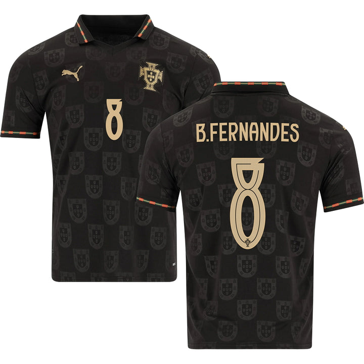 Portugal Black Panther World Cup 2026 Away Replica Jersey Adults