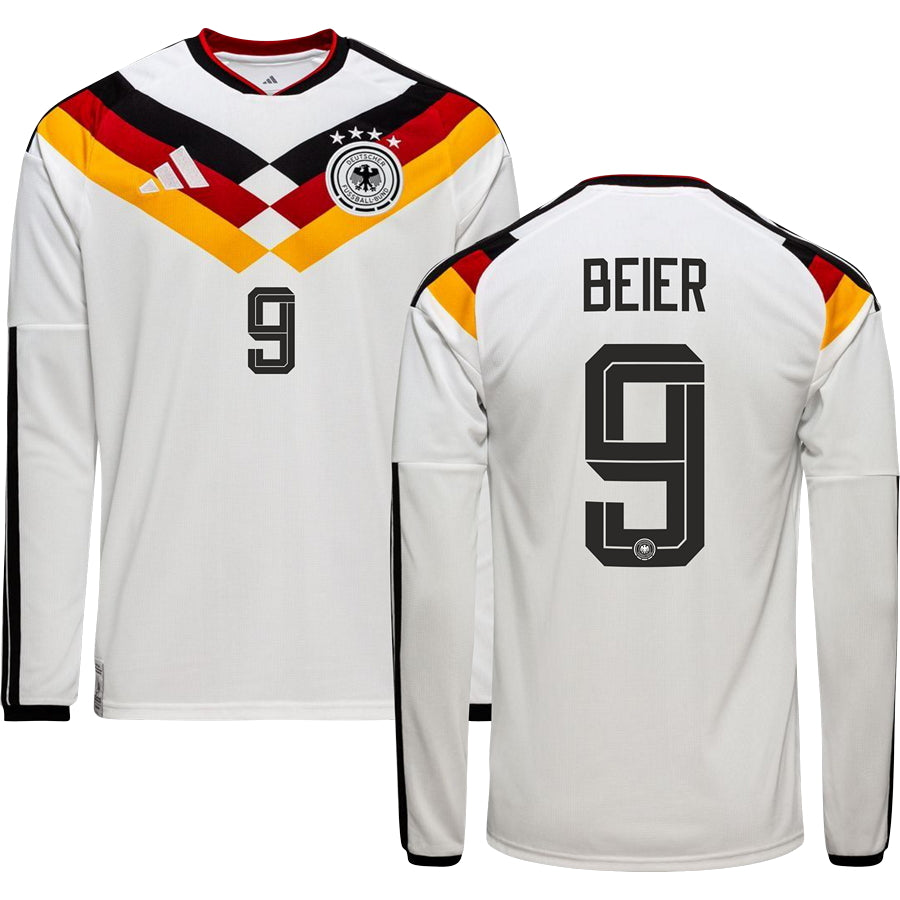 Germany World Cup 2026 Home Long Sleeve Jersey Adults