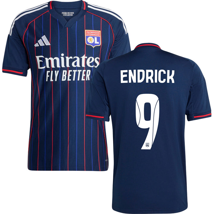 Olympique Lyon Away Replica Jersey 25/26 Adults