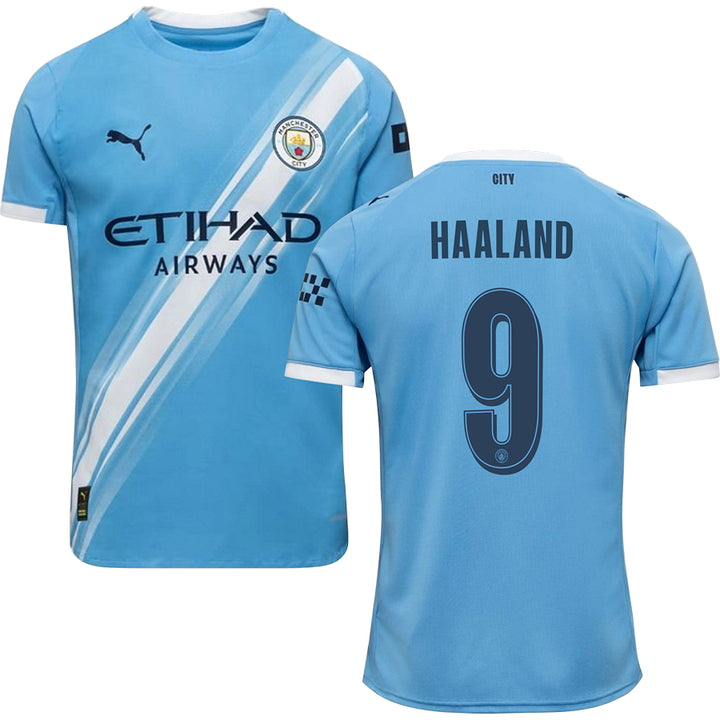 Manchester City Home Jersey Stadium 2025/26 Adults-Footzilla