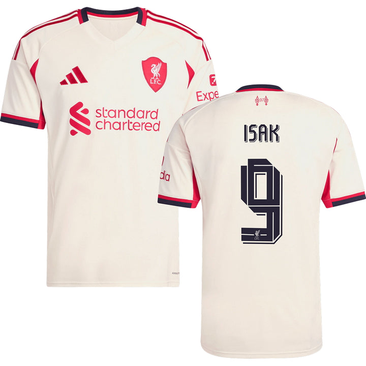Liverpool Away #9 ISAK Jersey 2025/26 Adults