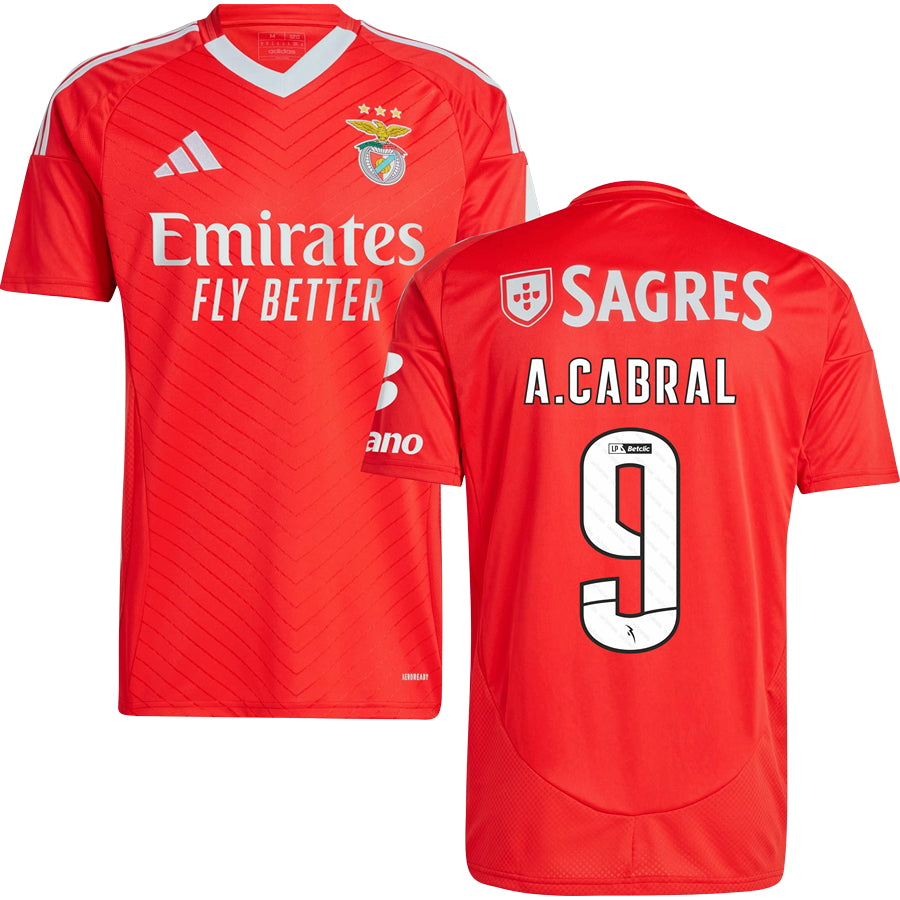 Benfica Home Jersey 2024/25 Adults