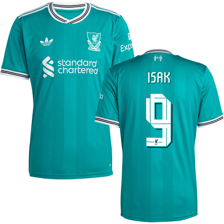 Liverpool Third #9 ISAK Jersey 2025/26 Adults
