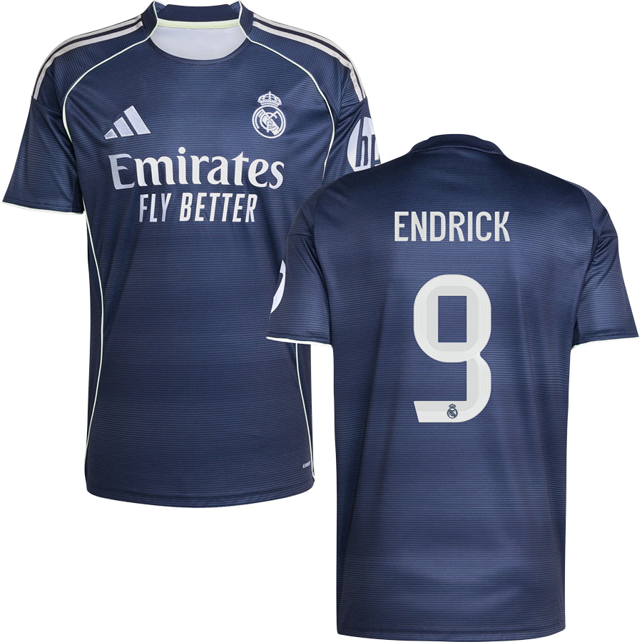 Real Madrid CF Away #9 ENDRICK Jersey 2025/26 Adults