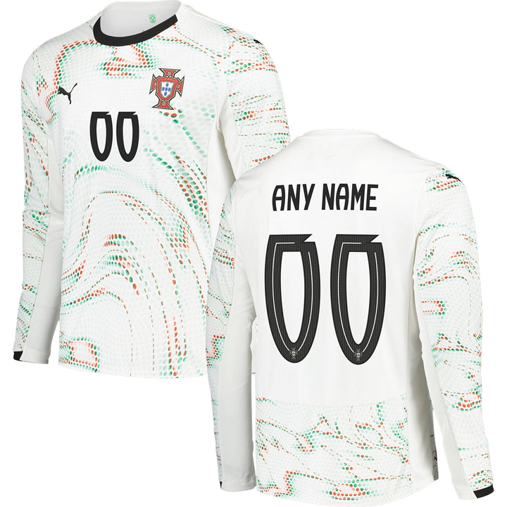 Portugal Away Long Sleeve Jersey 2025 Adults