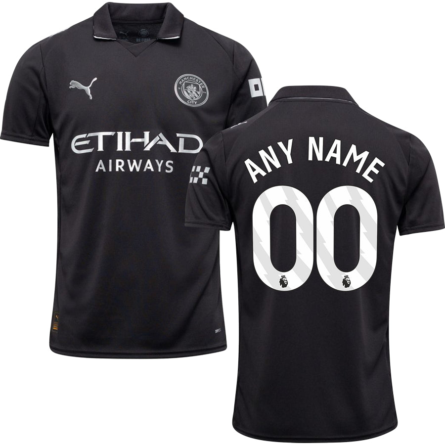 Manchester City Away Jersey Stadium 2025/26 Adults-Footzilla