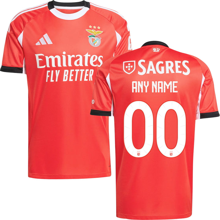 Benfica Home Jersey 2025/26 Adults