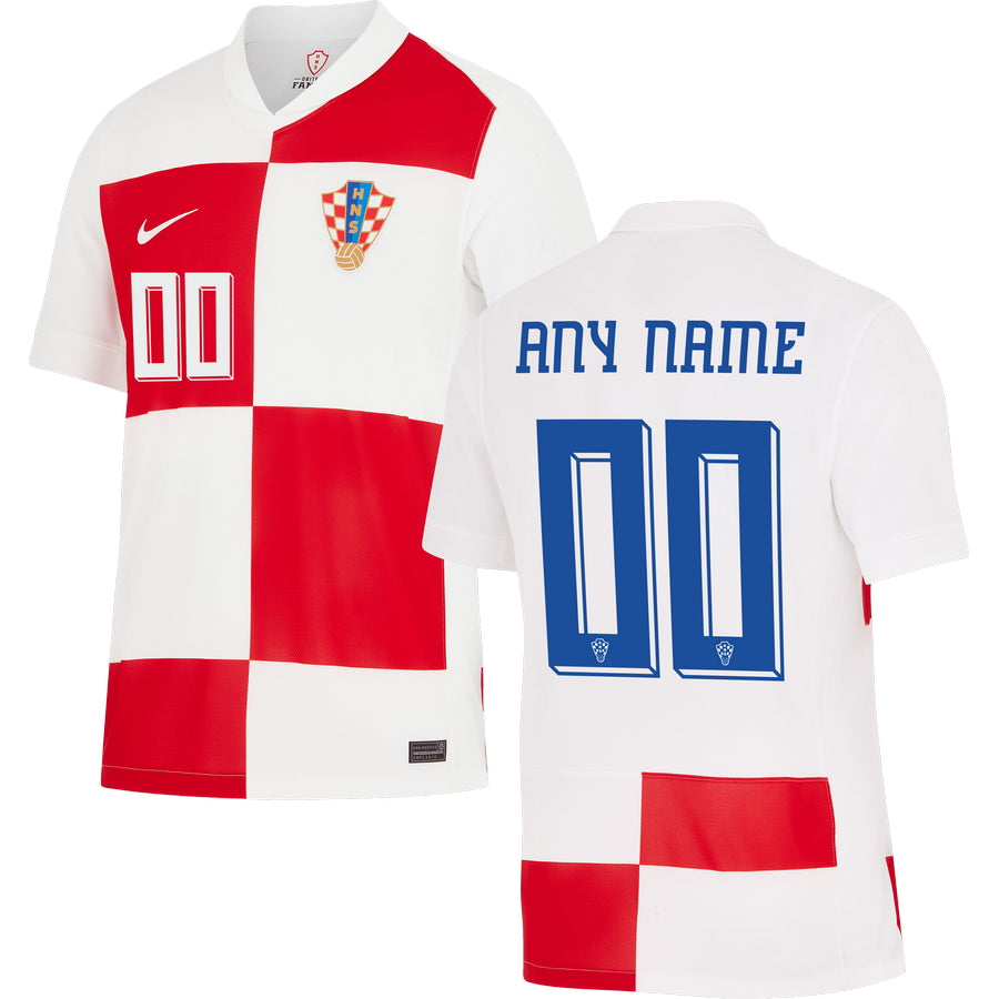 Croatia Home Jersey EURO 2024 Adults