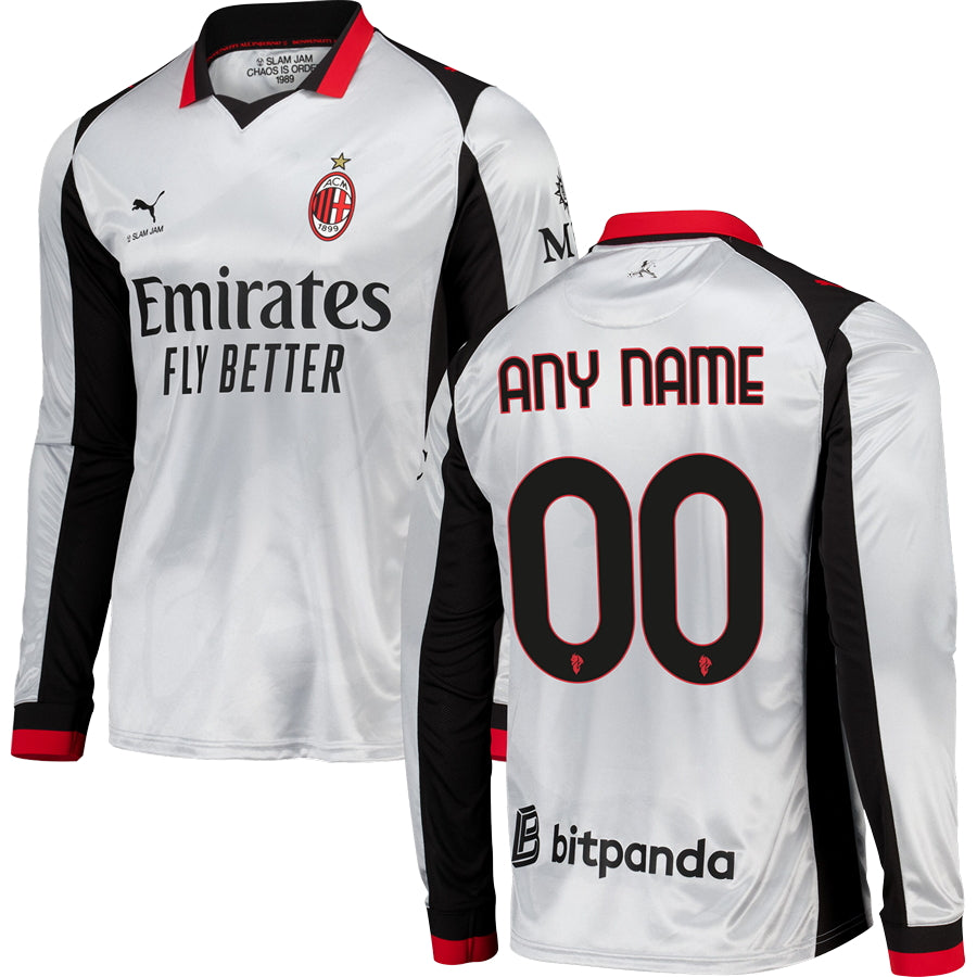Milan AC x Slam Jam Silver Jersey 2026 Adults