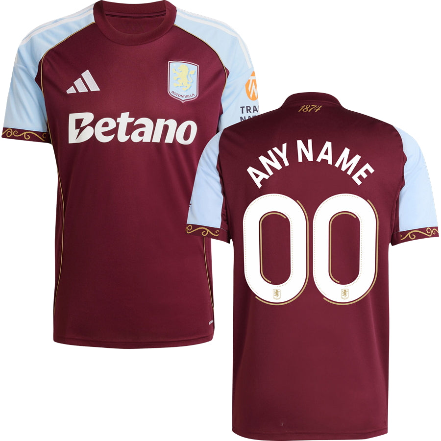 Aston Villa FC Home Jersey 2025/26 Adults-Footzilla