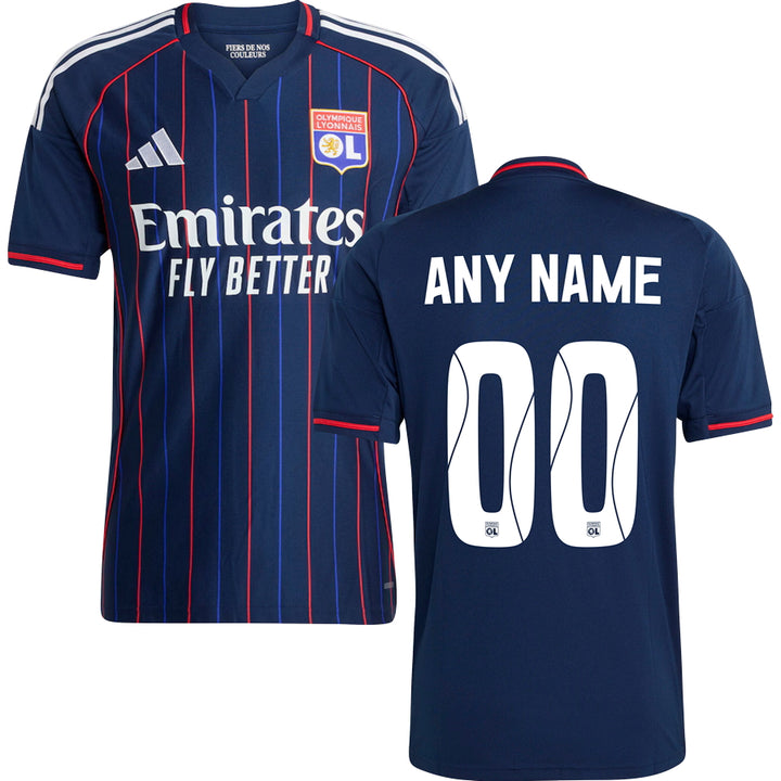 Olympique Lyon Away Replica Jersey 25/26 Adults