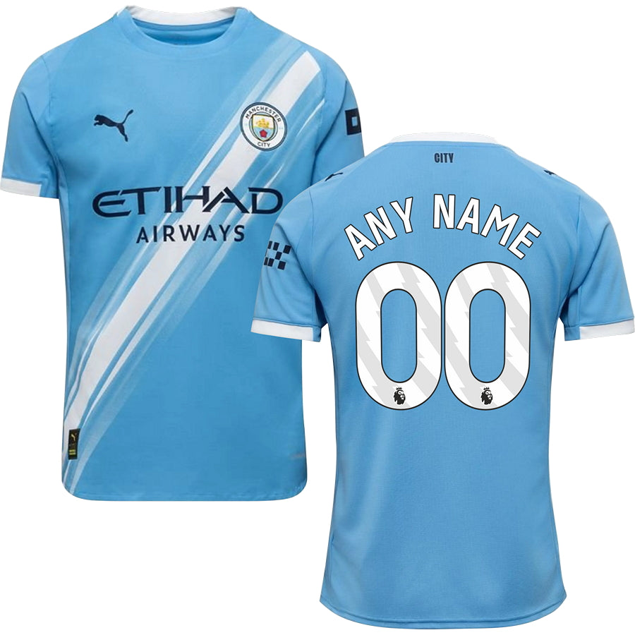 Manchester City Home Jersey Stadium 2025/26 Adults-Footzilla