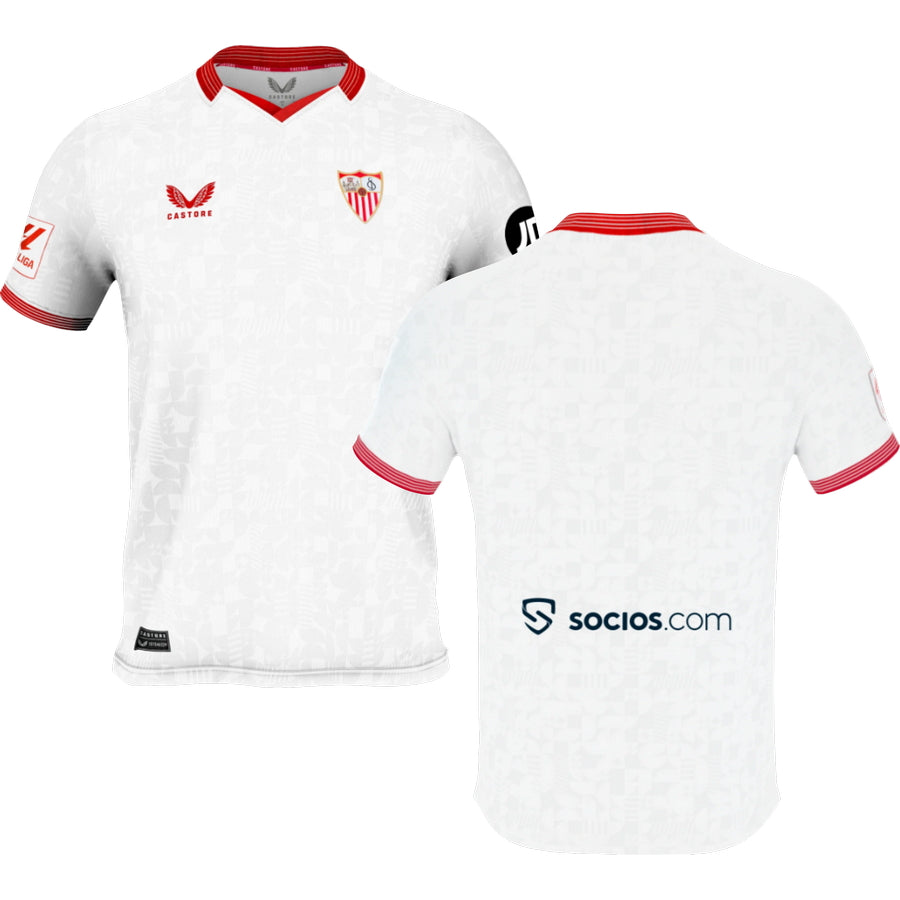Sevilla FC Home Stadium Jersey 2023/24 Men`s