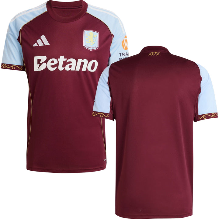 Aston Villa FC Home Jersey 2025/26 Adults-Footzilla