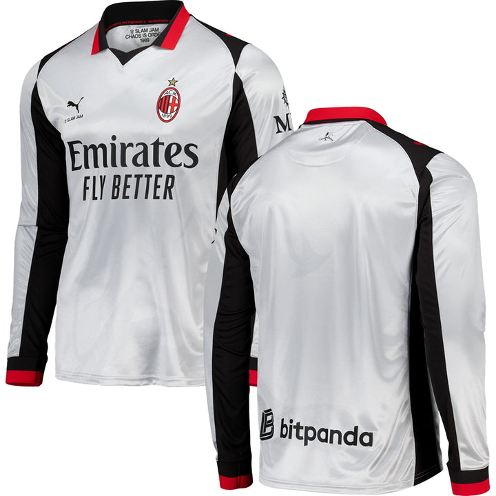 Milan AC x Slam Jam Silver Jersey 2026 Adults