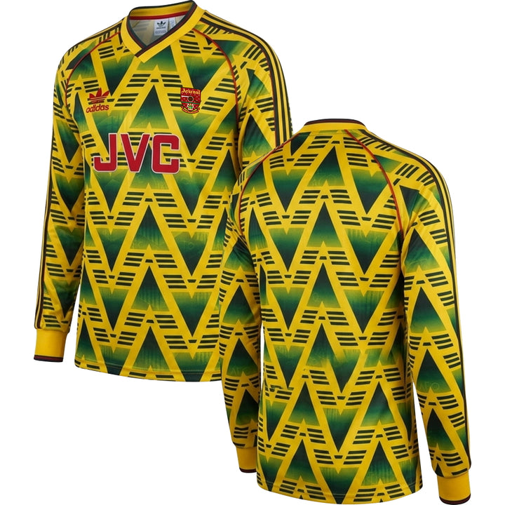 Arsenal Away Retro Replica Long Sleeve Jersey 1991/1993