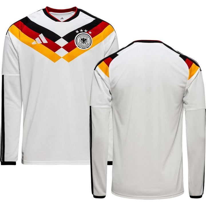 Germany World Cup 2026 Home Long Sleeve Jersey Adults