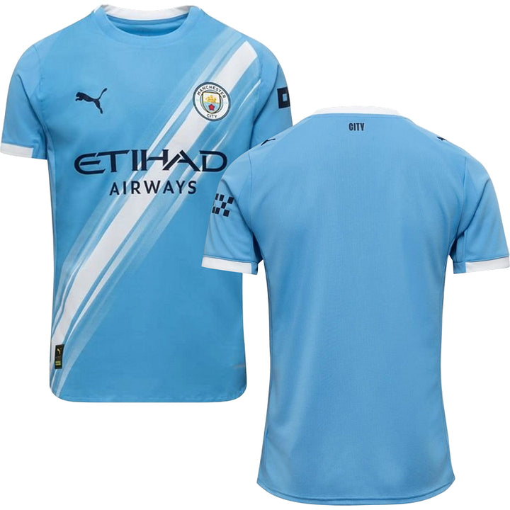 Manchester City Home Jersey Stadium 2025/26 Adults-Footzilla