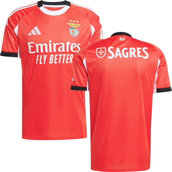 Benfica Home Jersey 2025/26 Adults