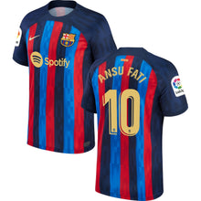 Cargar imagen en el visor de la galería, Barcelona FC Home Stadium Jersey 2022/23
