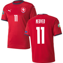 Load image into Gallery viewer, Czech Republic Home Stadium Jersey 2021 EURO 2020
