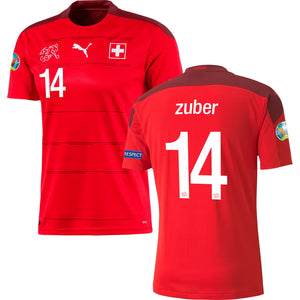 Switzerland Home Stadium Jersey 2020/21 EURO 2020