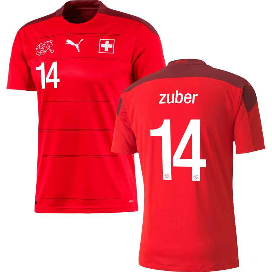 Switzerland Home Stadium Jersey 2020/21 EURO 2020