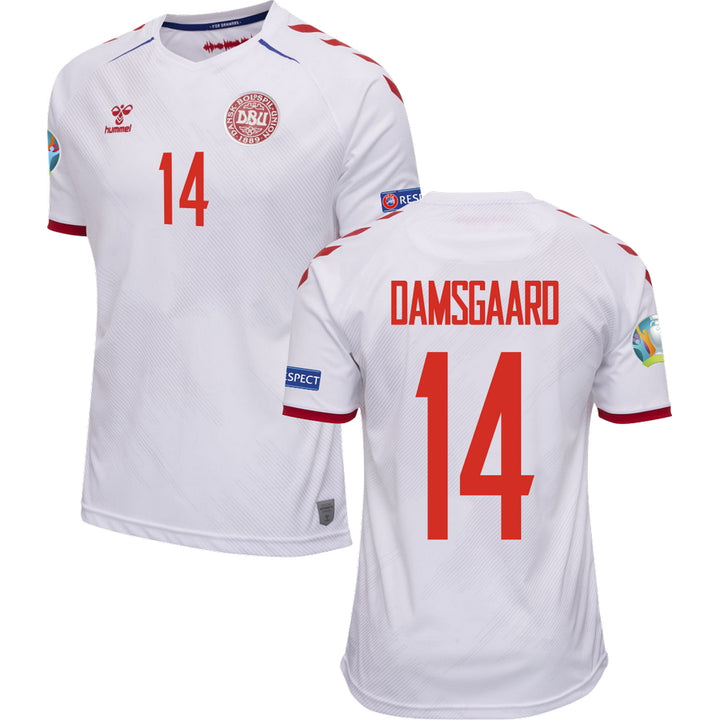 Denmark Away Stadium Jersey 2021