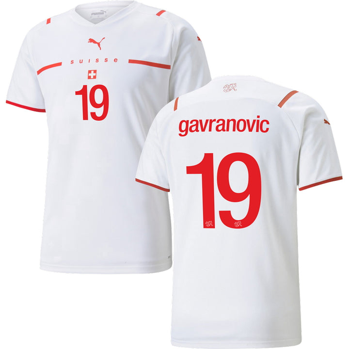 Switzerland Away Stadium Jersey 2020/21 EURO 2020