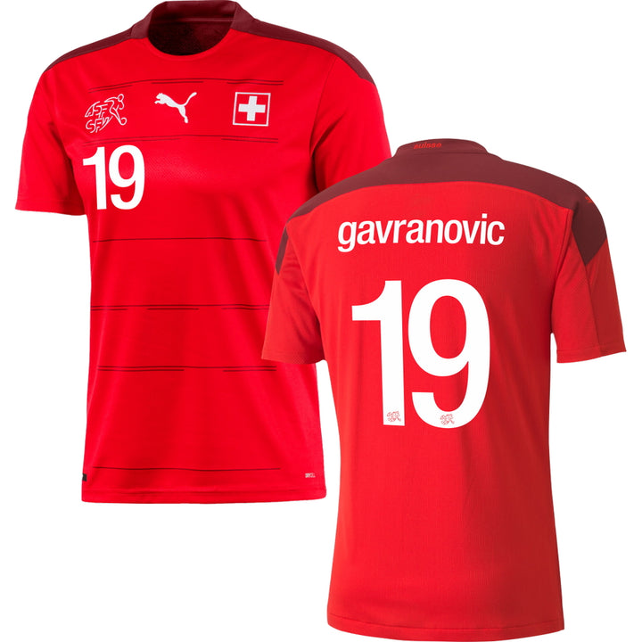 Switzerland Home Stadium Jersey 2020/21 EURO 2020