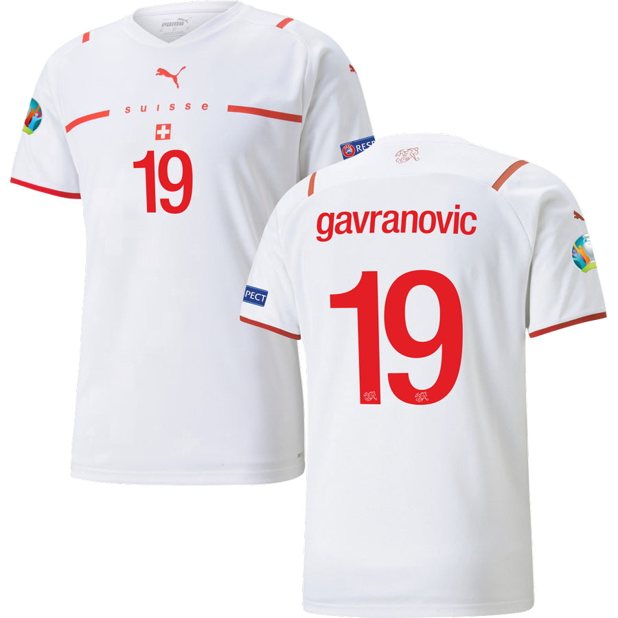 Switzerland Away Stadium Jersey 2020/21 EURO 2020