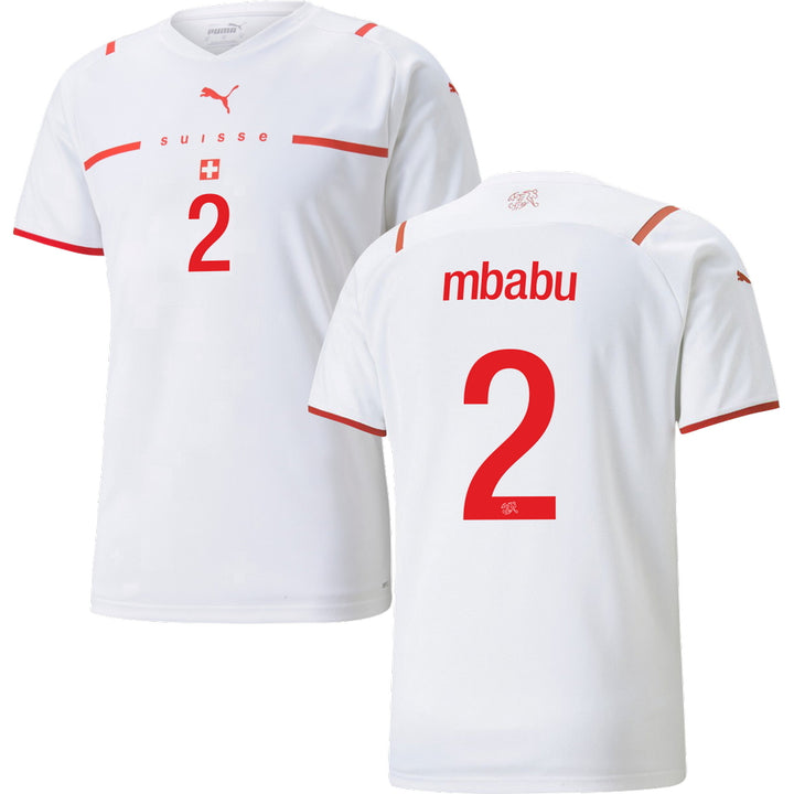 Switzerland Away Stadium Jersey 2020/21 EURO 2020