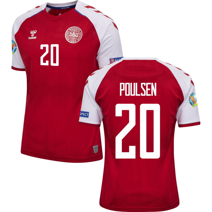 Denmark Home Stadium Jersey 2021