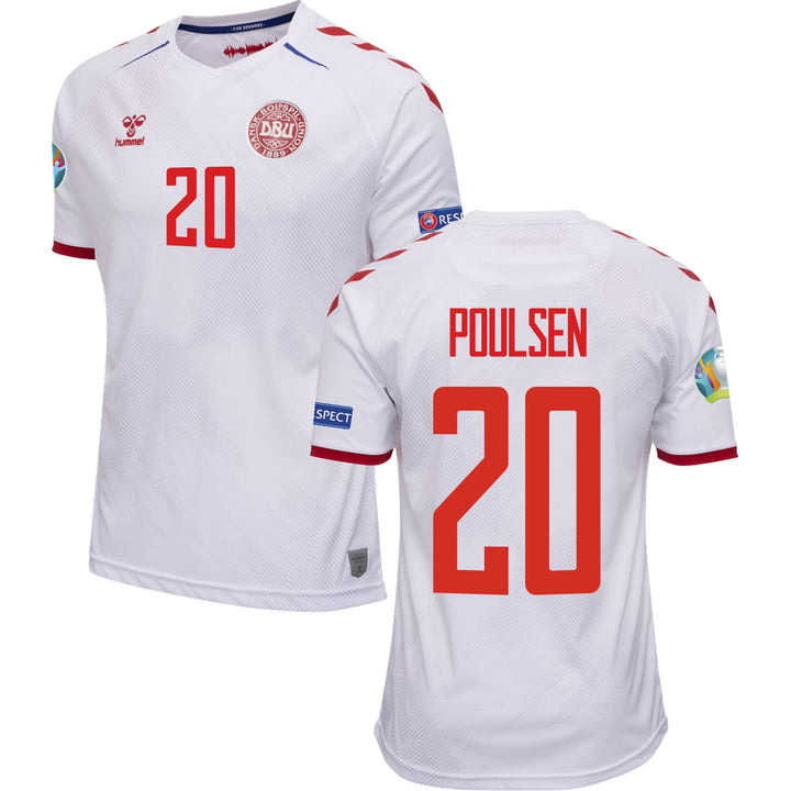 Denmark Away Stadium Jersey 2021