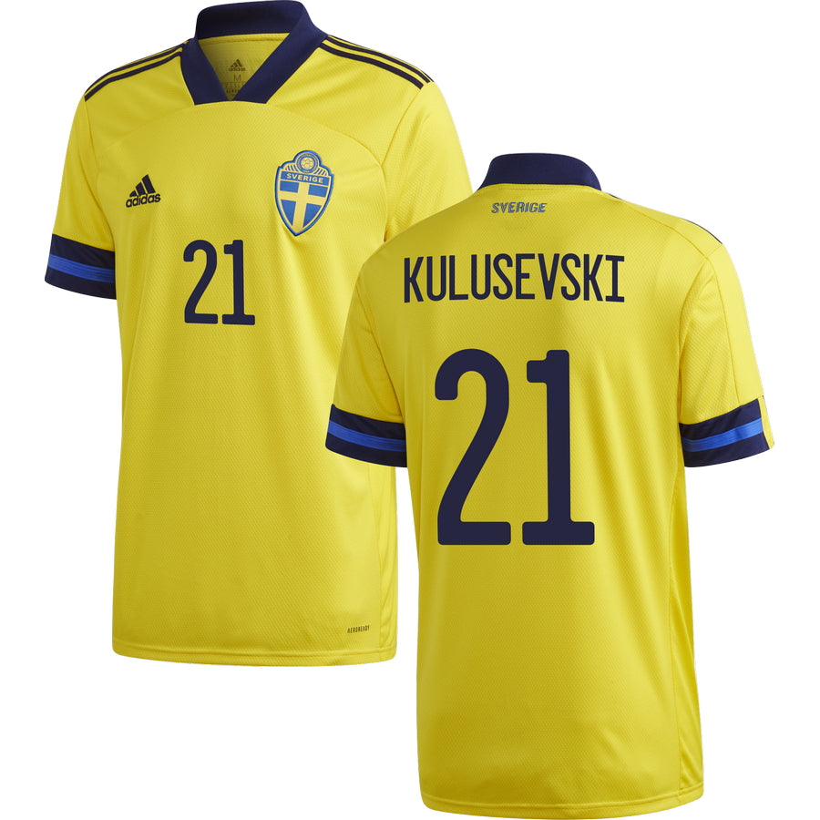 Sweden Home Stadium Jersey 2020/21