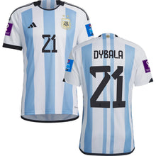 Cargar imagen en el visor de la galería, Argentina Home Stadium Jersey 2022/23 Men`s
