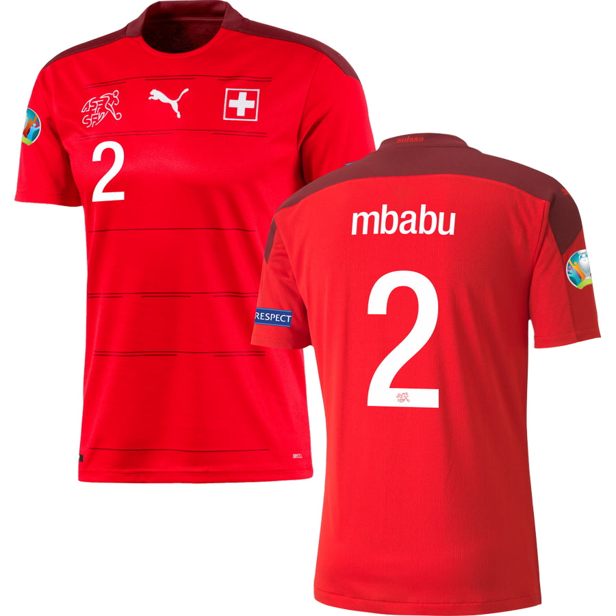 Switzerland Home Stadium Jersey 2020/21 EURO 2020